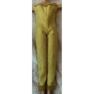 Vtg 1979 Barbie Designer‎ Originals #1412 Golden Glamour Fashion Jumpsuit Only